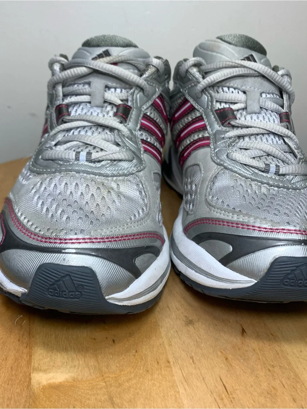 adidas Supernova Running Shoes Gray Prink Adiprene Sz 7.5 Athletic Y2K - Picture 9 of 16